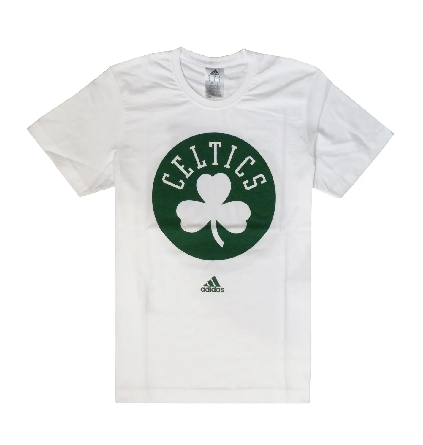 Adidas NBA Camiseta Boston Celtics Logo (blanco/verde)