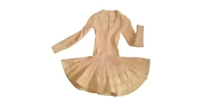 Alaïa Vestidos Beige 