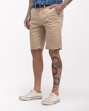 Bermuda Hombre Daniel Beige Crema