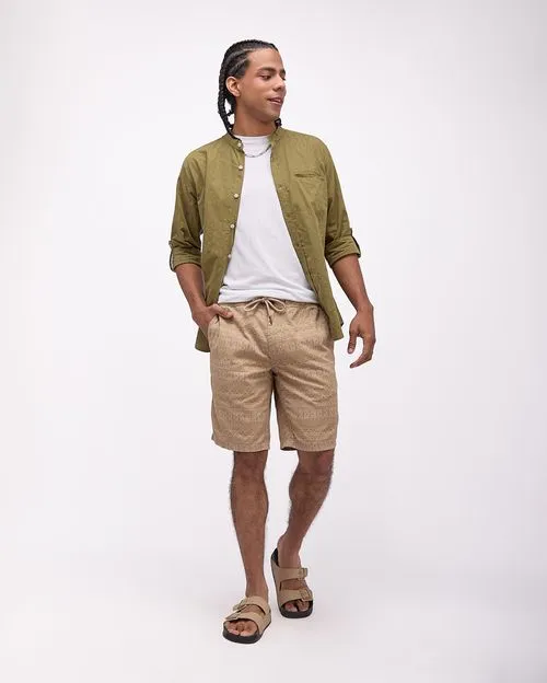 Bermuda Hombre RokaNew Beige Safari