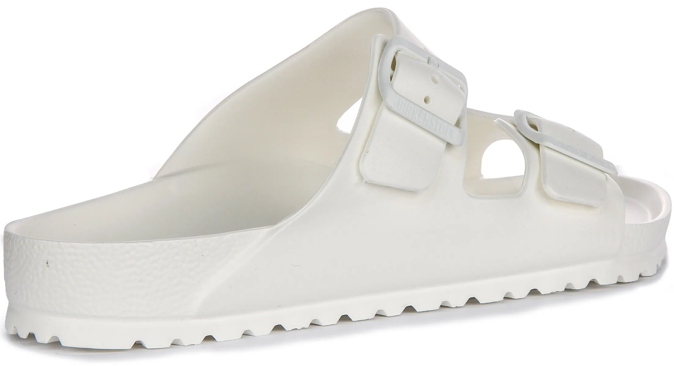 Birkenstock Arizona EVA Estilo de Dos Correas Sandalias de EVA Sandalias de Goma en Blanco