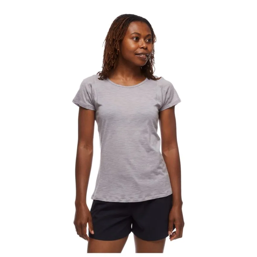 Black Diamond Mujer Camisetas Rhythm Tee Gris 