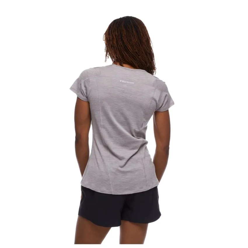 Black Diamond Mujer Camisetas Rhythm Tee Gris 