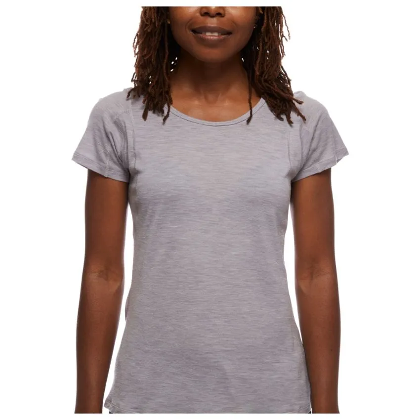 Black Diamond Mujer Camisetas Rhythm Tee Gris 