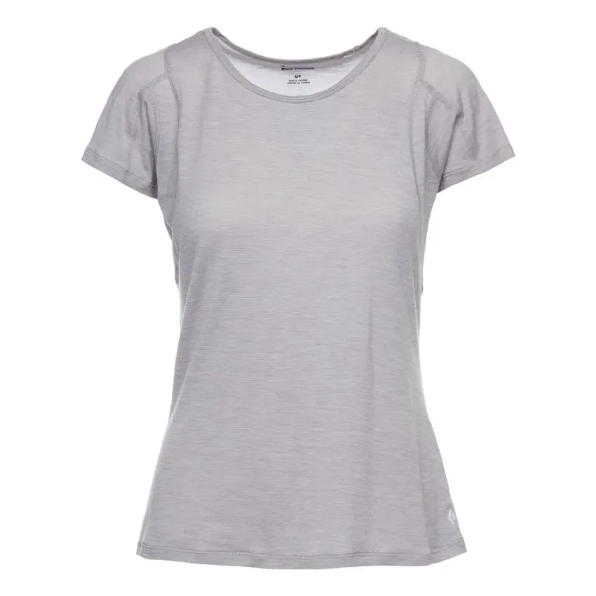 Black Diamond Mujer Camisetas Rhythm Tee Gris 