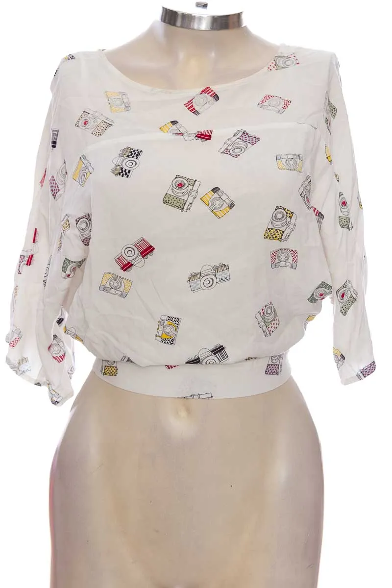 Blusa color Blanco - Zara