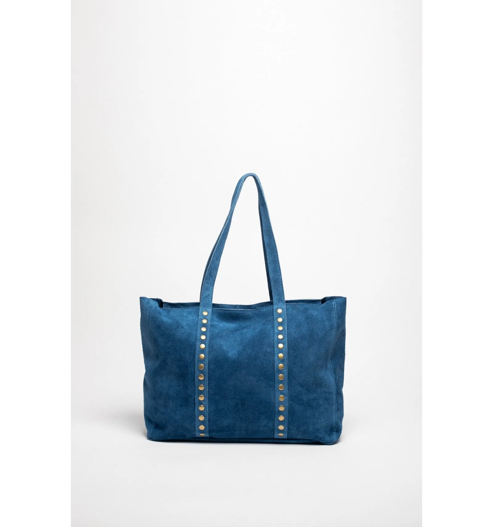 bolso de piel athuruga - azul denim