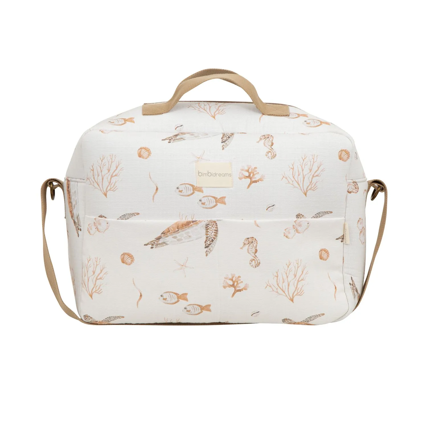 BOLSO MATERNAL 40x34x18 303 OCEAN 524 02 BEIG