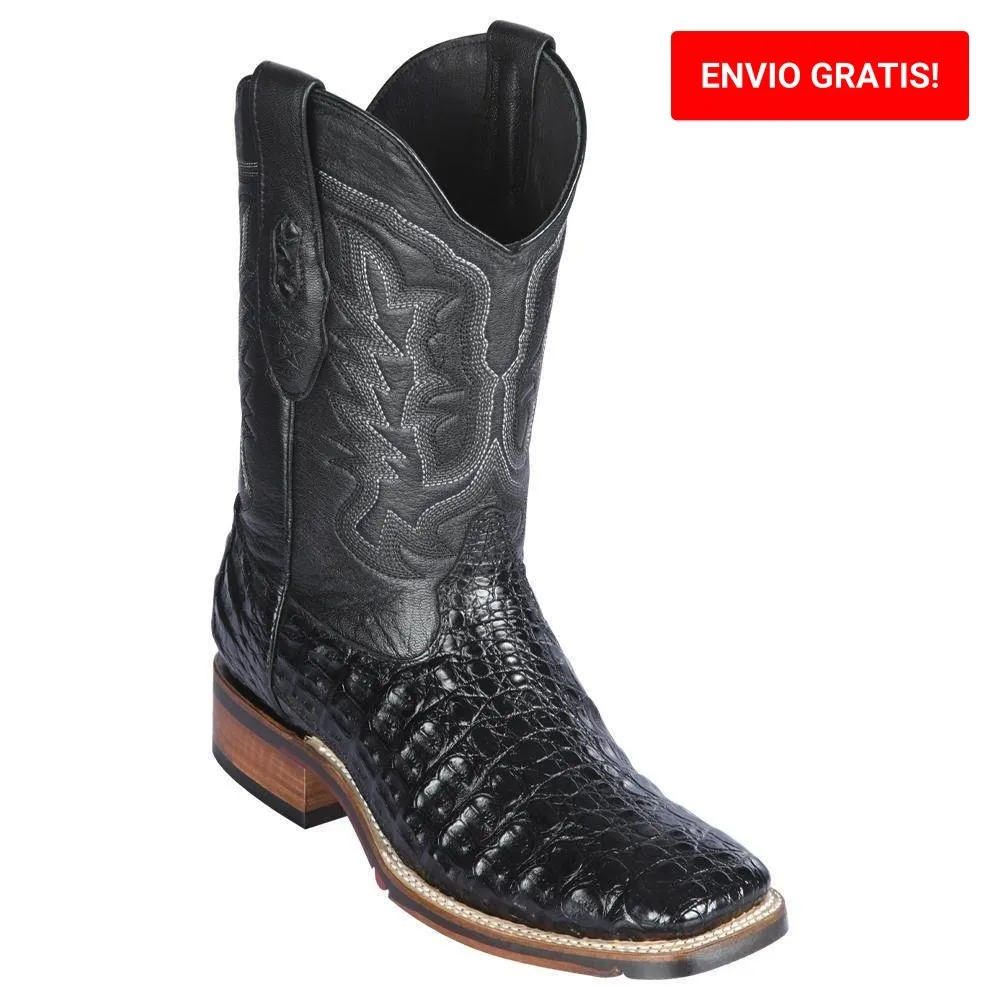 Botas de Cocodrilo Caiman Flanco Horma Amplia LAB-826A1805