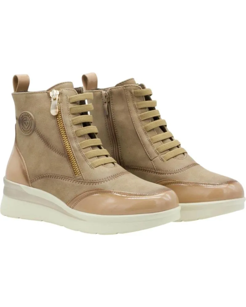 Botines AMARPIES  de Mujer AMD27089  BEIGE