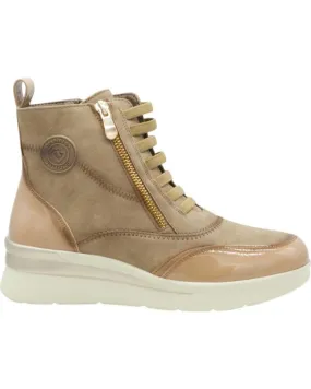 Botines AMARPIES  de Mujer AMD27089  BEIGE