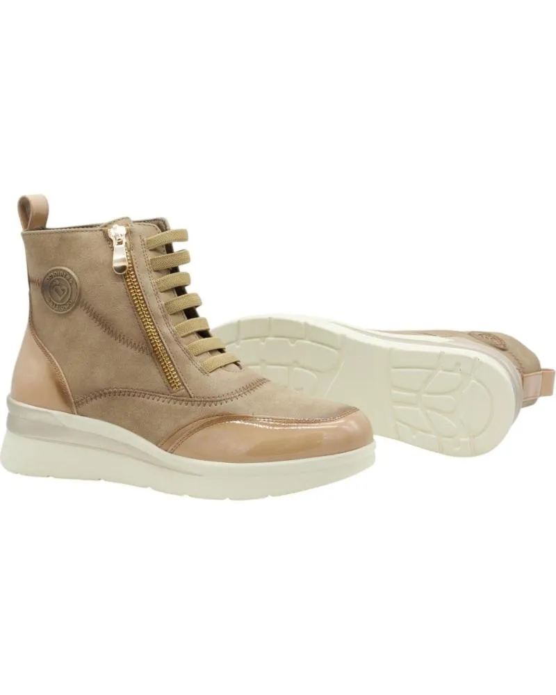 Botines AMARPIES  de Mujer AMD27089  BEIGE