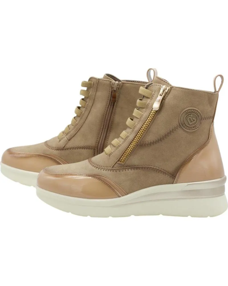 Botines AMARPIES  de Mujer AMD27089  BEIGE