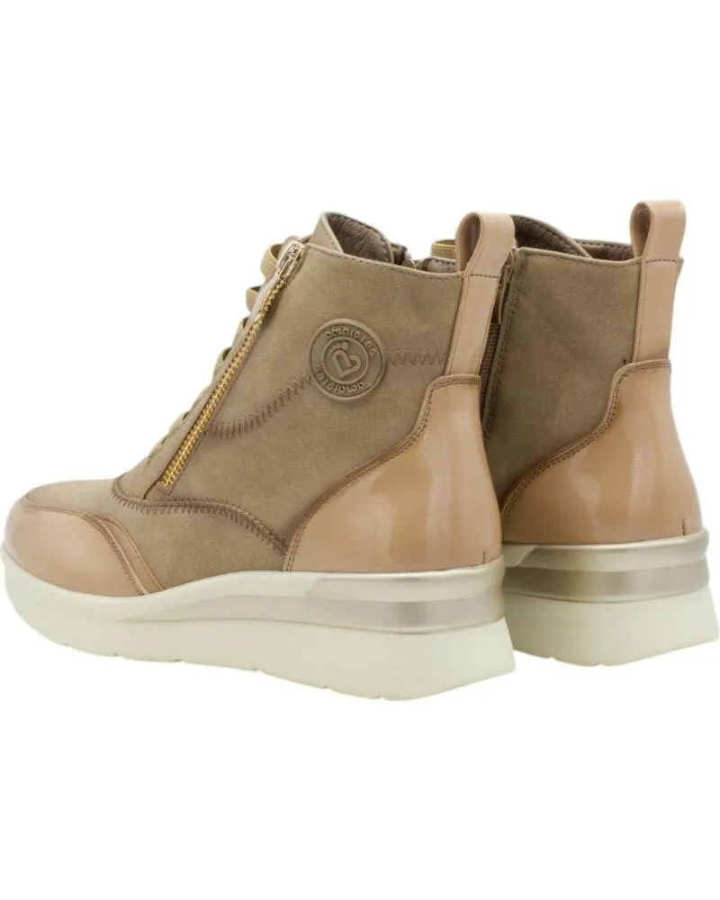 Botines AMARPIES  de Mujer AMD27089  BEIGE