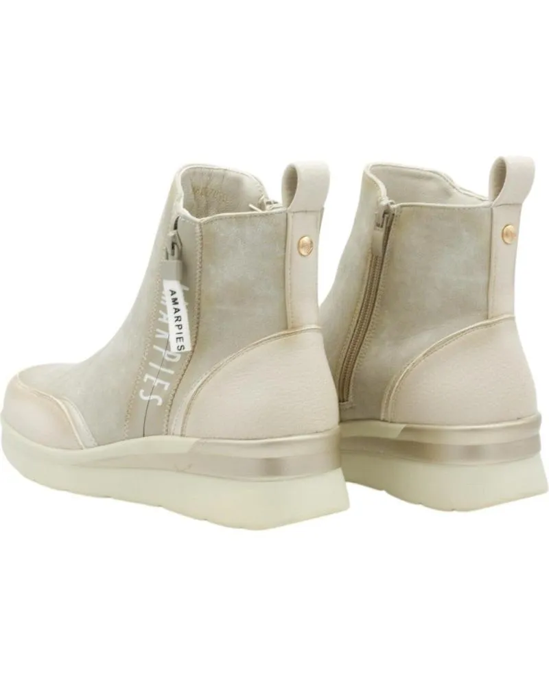 Botines AMARPIES  de Mujer AMD27090  BEIGE