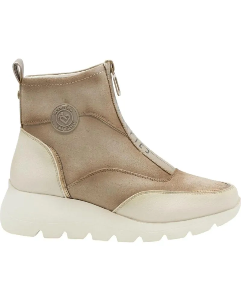 Botines AMARPIES  de Mujer AMD27098  BEIGE