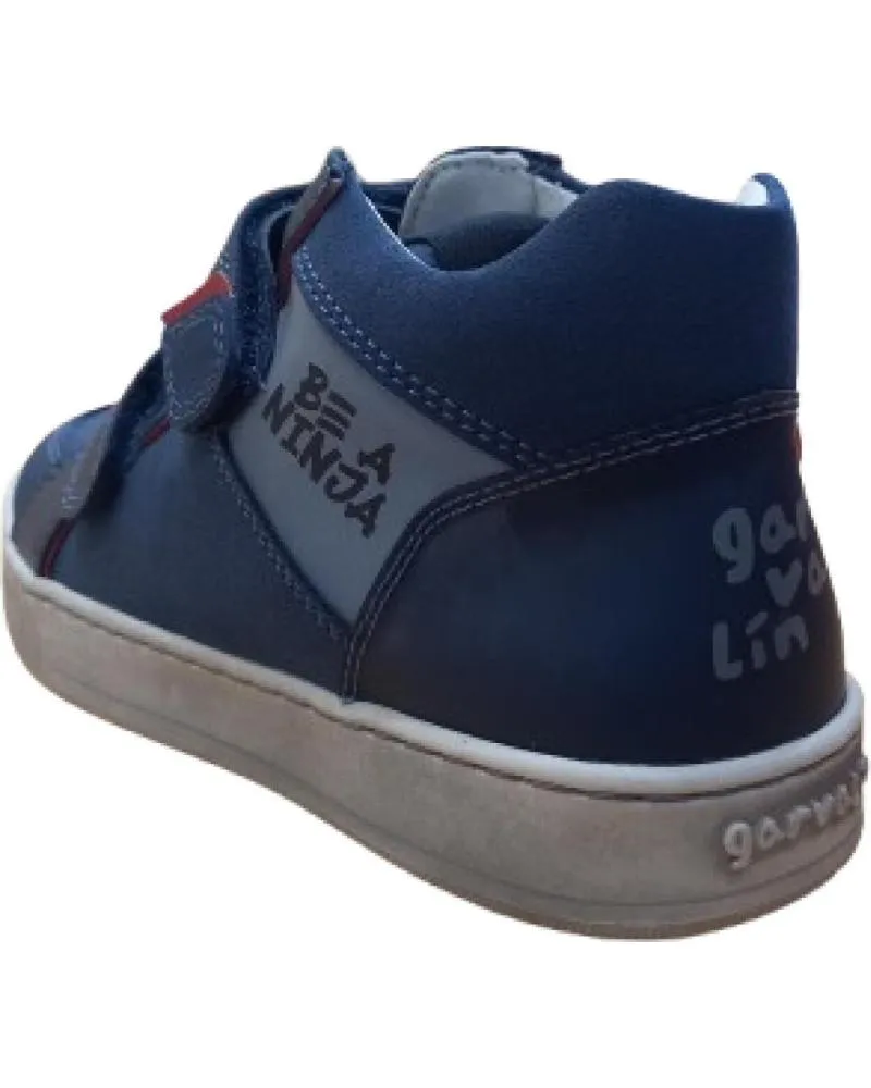 Botines GARVALIN  de Niño BOTIN NINO MOD 231625-A  AZUL MARINO