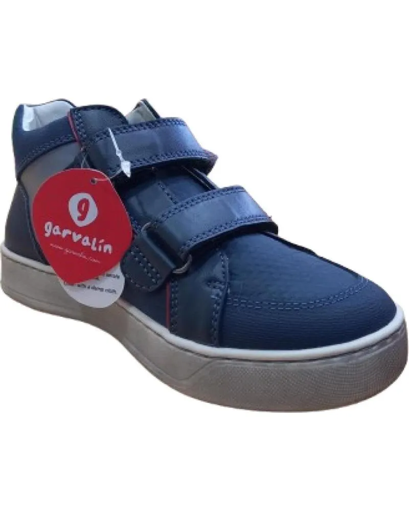 Botines GARVALIN  de Niño BOTIN NINO MOD 231625-A  AZUL MARINO