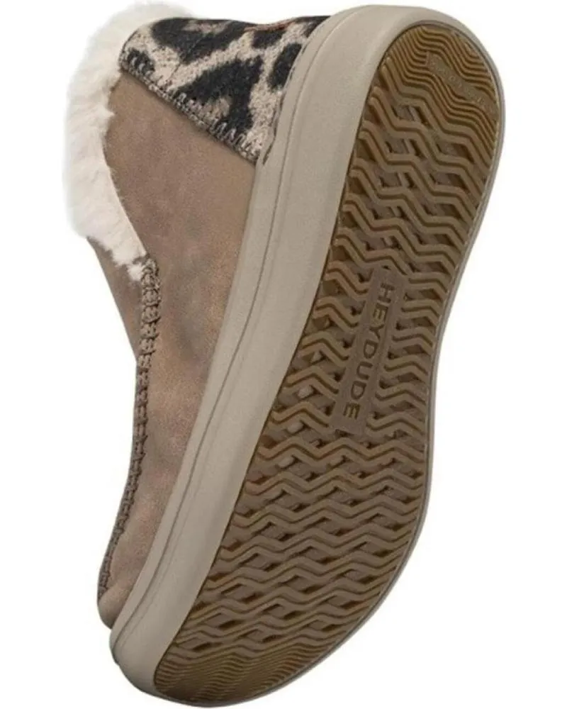 Botines HEY DUDE  de Mujer BOTIN BEIGE PLANO DUDE  NUT