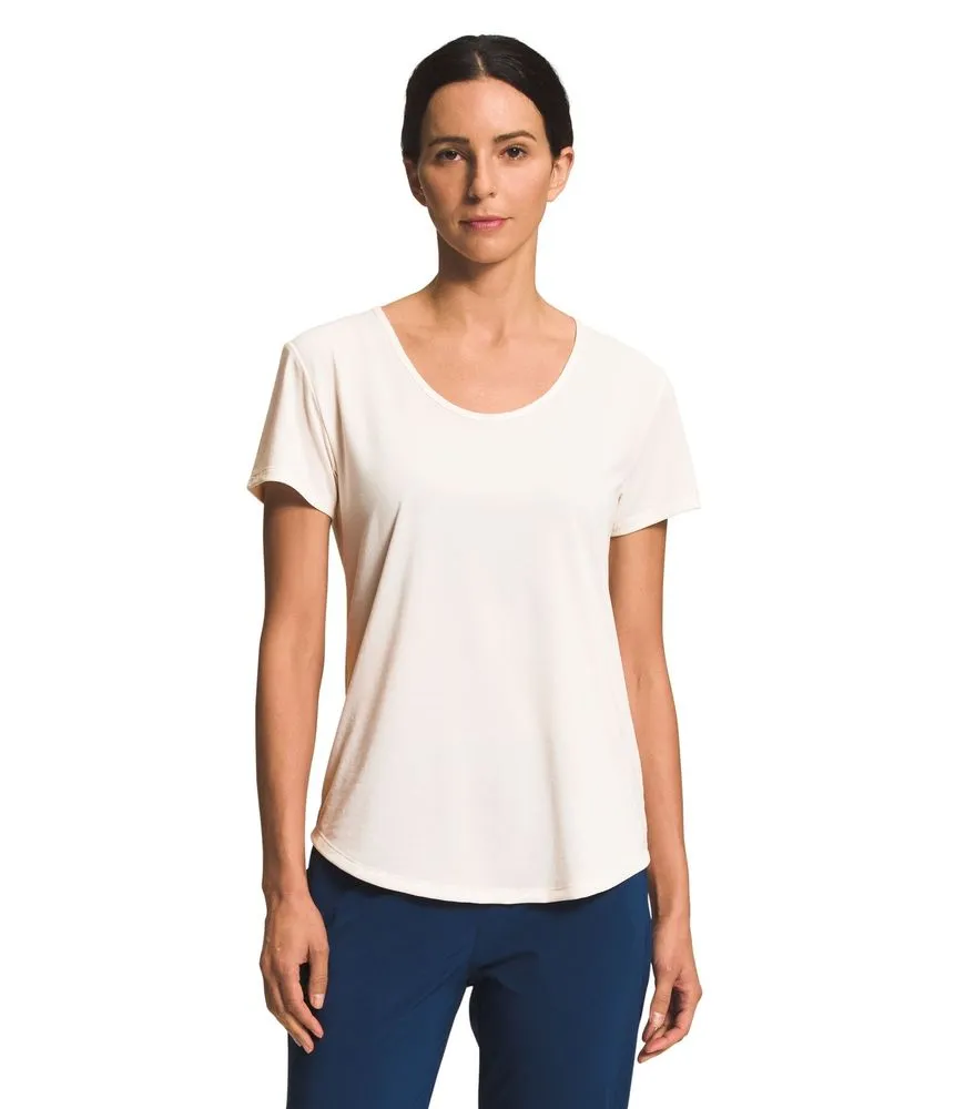 Camiseta Elevation S/S Beige Mujer The North Face