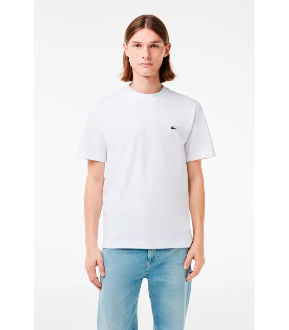 Camiseta Lacoste Basic Blanco