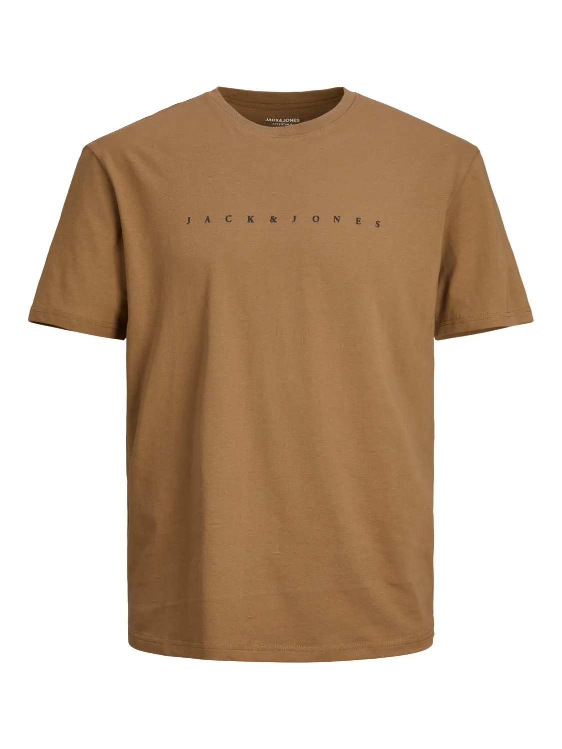 Camiseta Logotipo Cuello redondo | Beige | Jack & Jones®