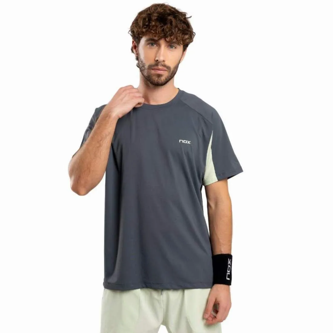 Camiseta Nox Pro Gris Carbon | Nox