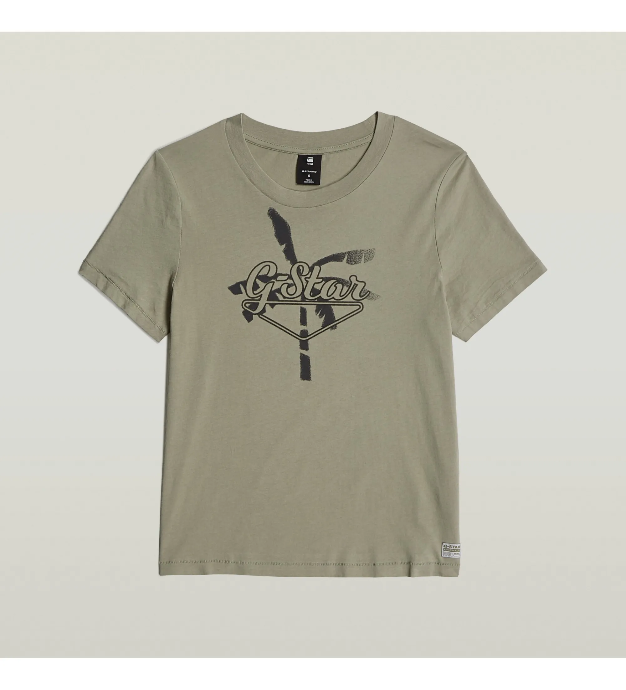 Camiseta Summer Graphic verde