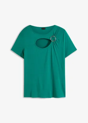 Camiseta verde botella