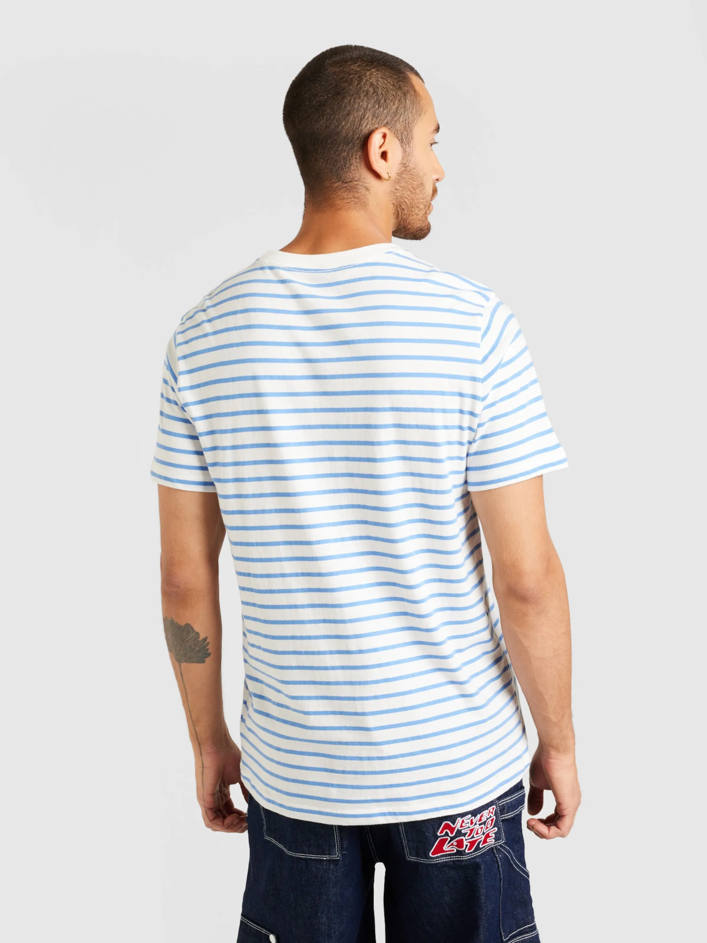 Camiseta 'EVERYDAY' GAP en Azul, Blanco