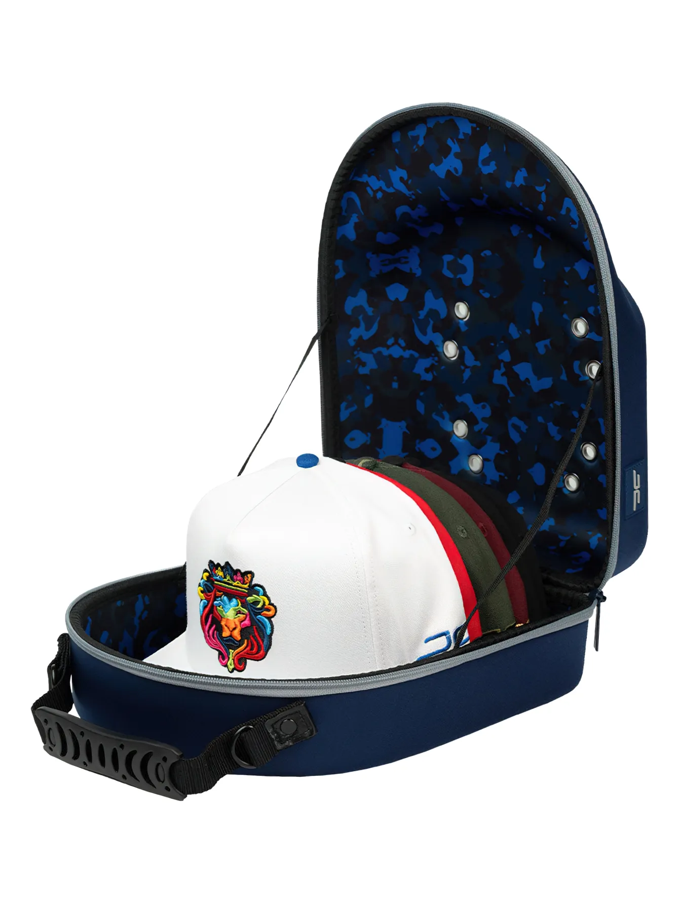 Cap Carrier Jc Hats 6 Pack Azul