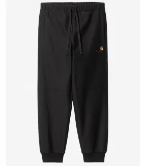 Carhartt WIP- Pantalón Para Hombre Negro - American Script Jogging Pant