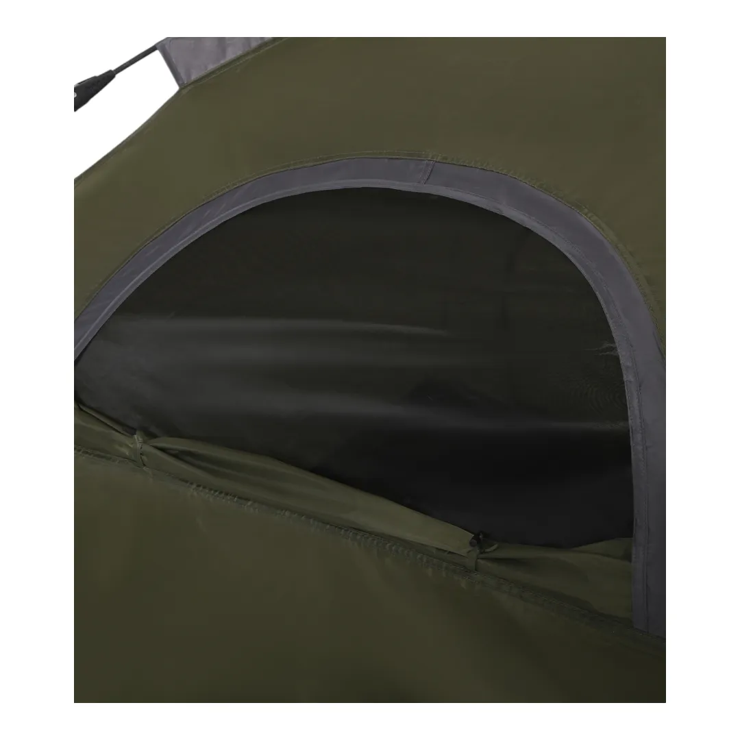 Carpa Montagne Atuel Auto Armable 3 Personas Verde Militar