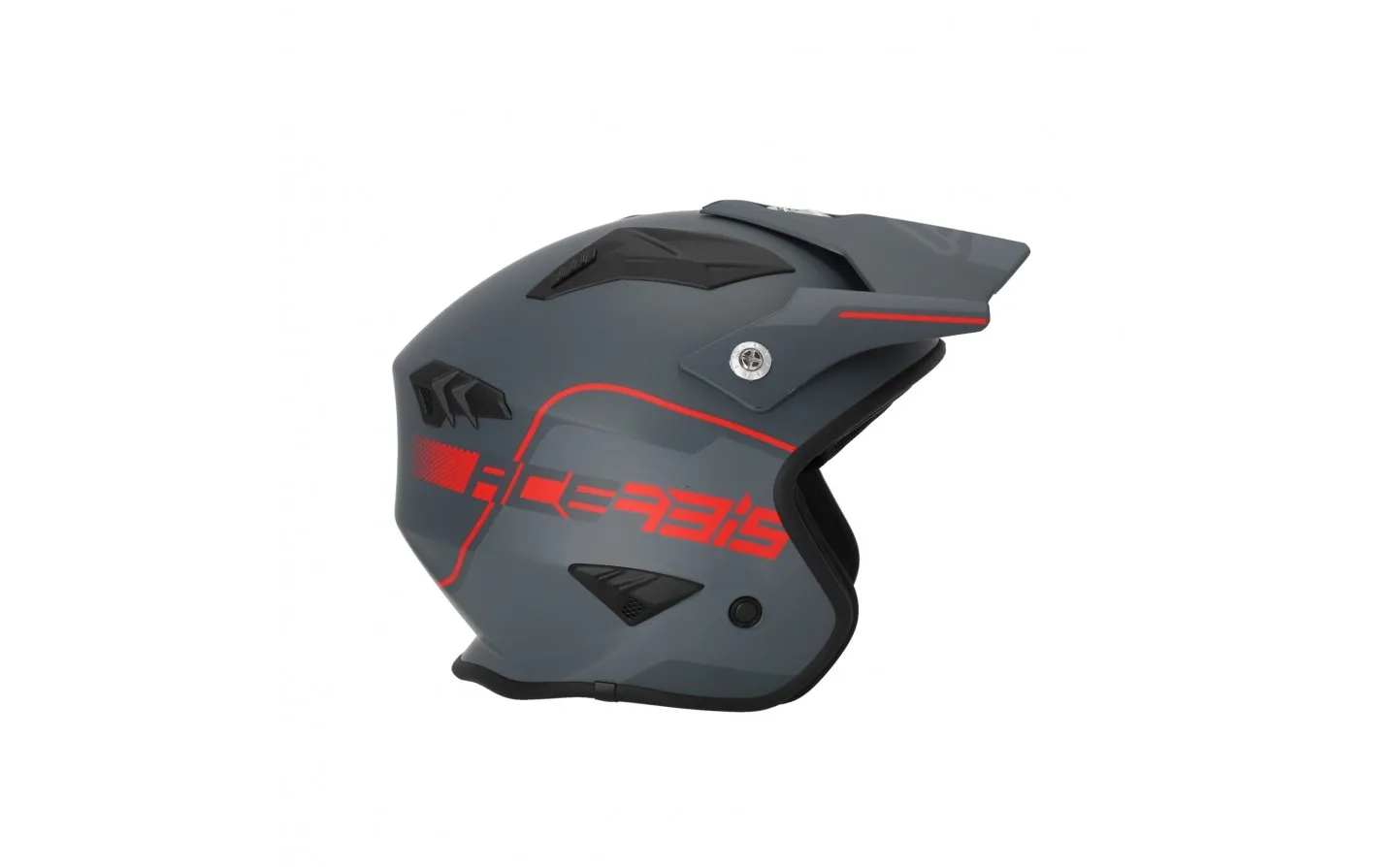 Casco Acerbis Jet Aria 2206 Gris Rojo |0025055.801|