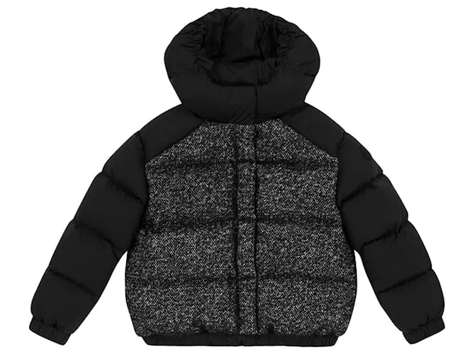 chamarra de plumón niña moncler hanifre Negro 