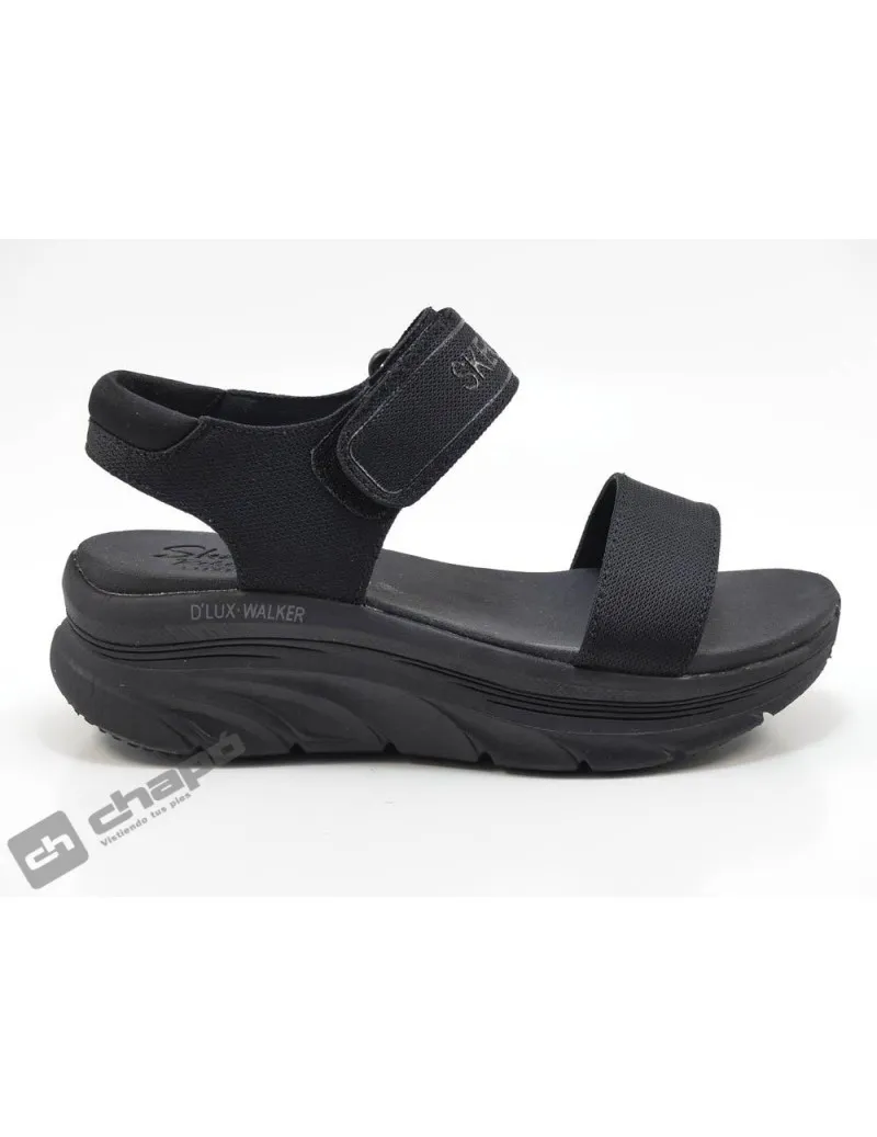 Chancla / Negro Skechers 119226