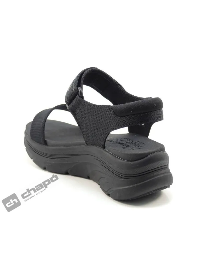 Chancla / Negro Skechers 119226