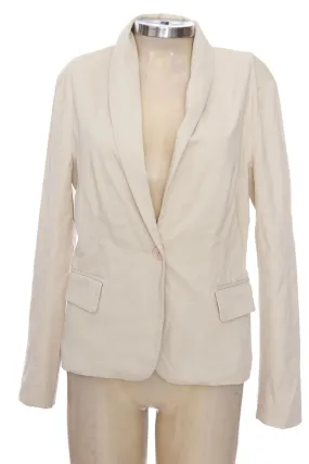 Chaqueta / Abrigo color Beige - NAF NAF