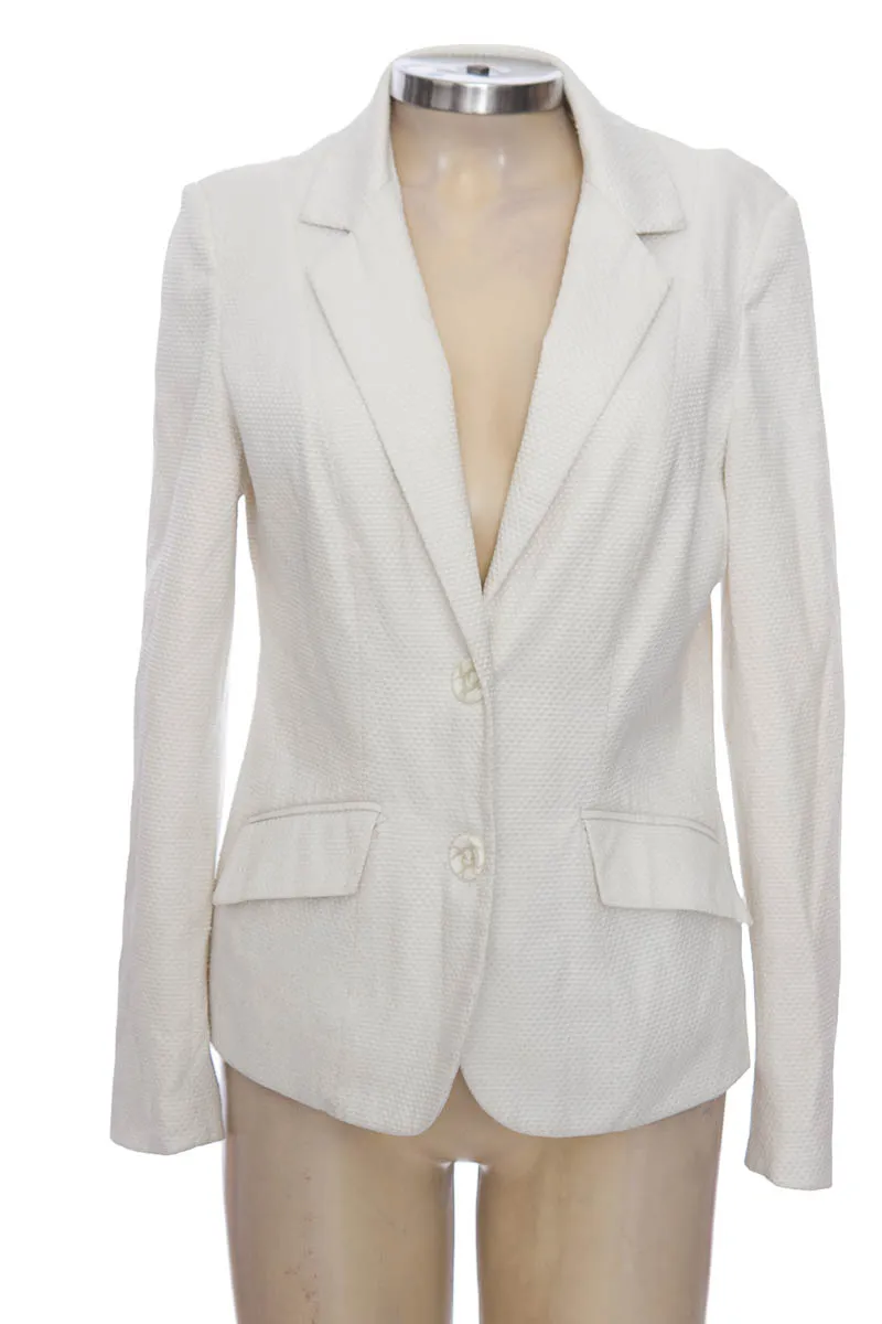 Chaqueta / Abrigo color Blanco - Tory Moda