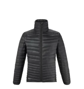 Chaqueta de plumón Millet Heritage Light para hombre (negra)