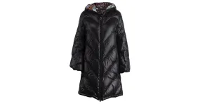 Chaqueta de plumón reversible con capucha Tsumori Chisato Negro 