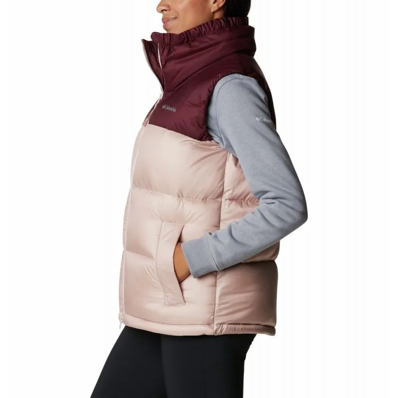 Chaqueta de plumón sin mangas para mujer Columbia Bulo Point Down (Mineral Pink)