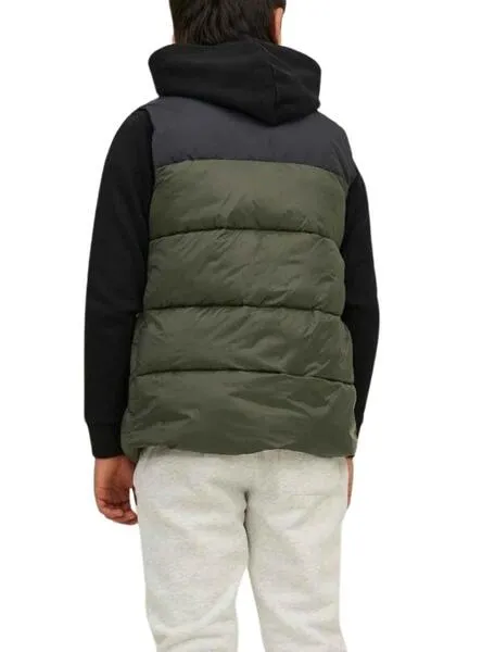 Chaqueta Jack And Jones Toby Body Verde Para Niño