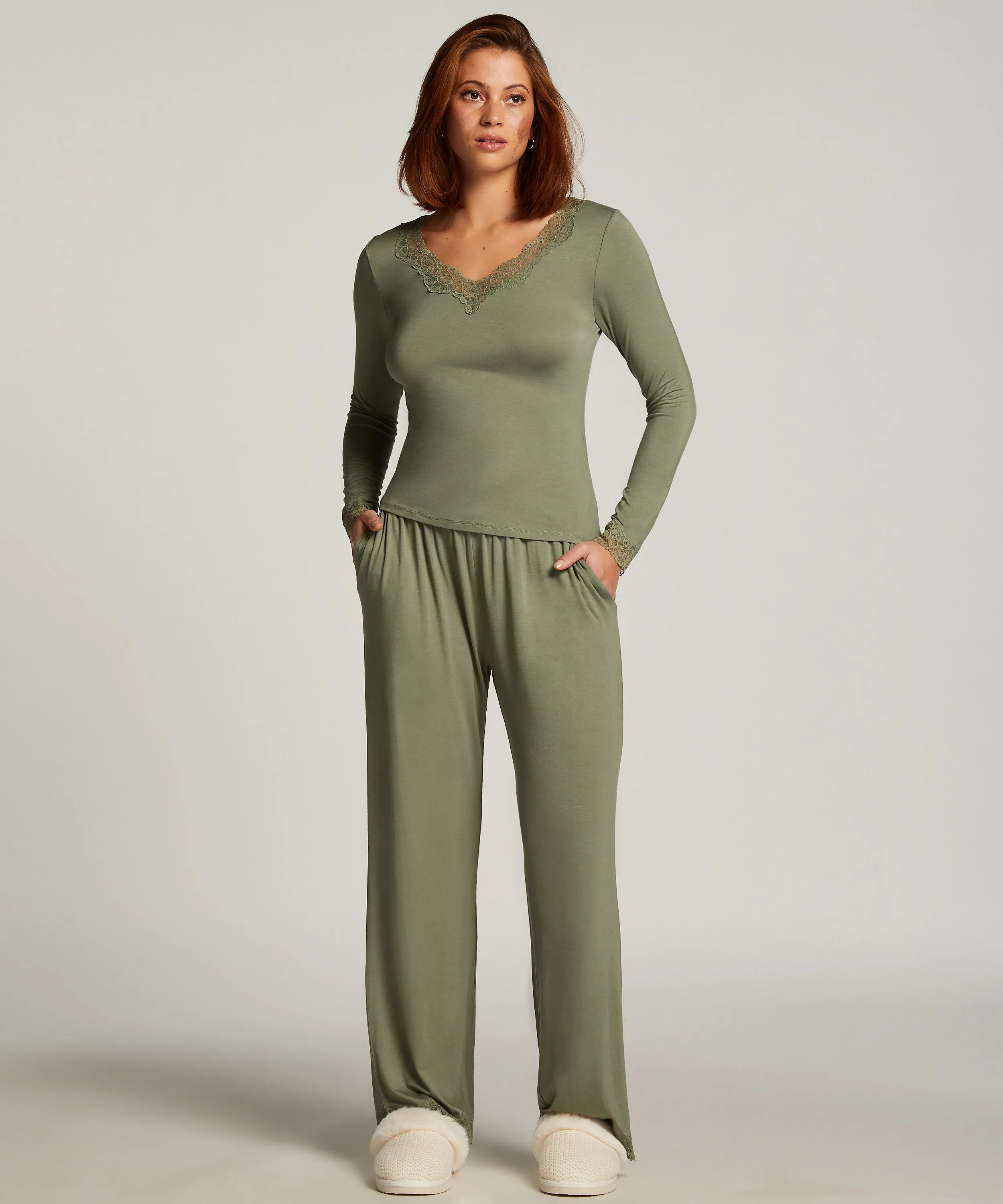 Conjunto de pijama - Verde