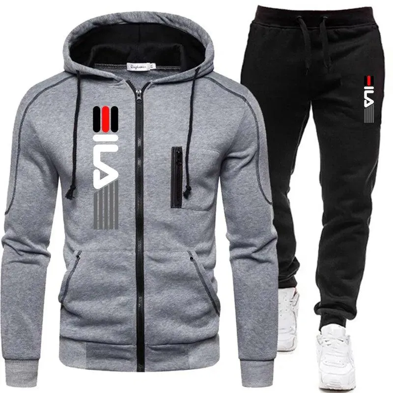 Conjunto de ropa deportiva masculina de 2 piezas