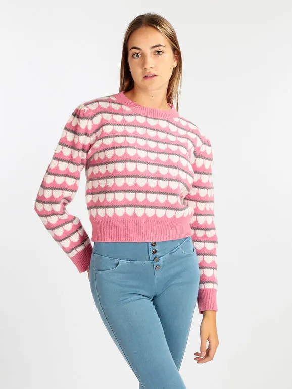 Cosmoda Jersey mujer cuello redondo