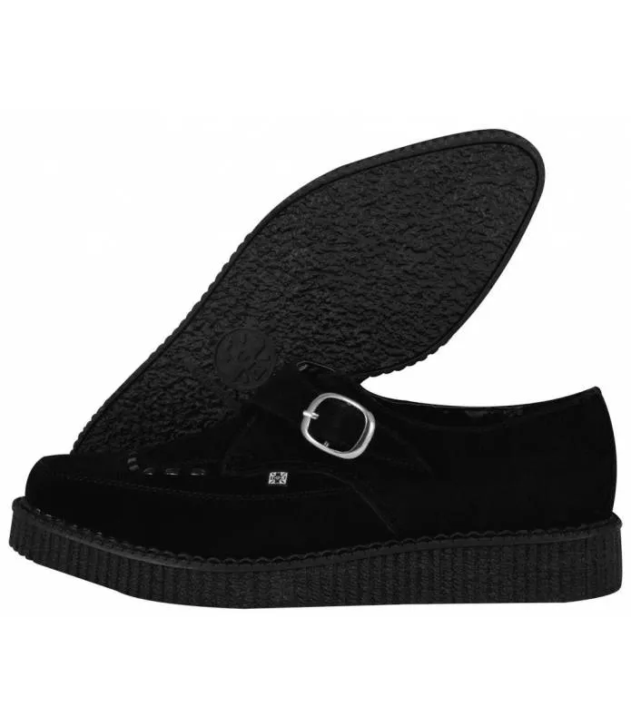 Creeper hebilla buckle ante suede - TUK - Negro A8139