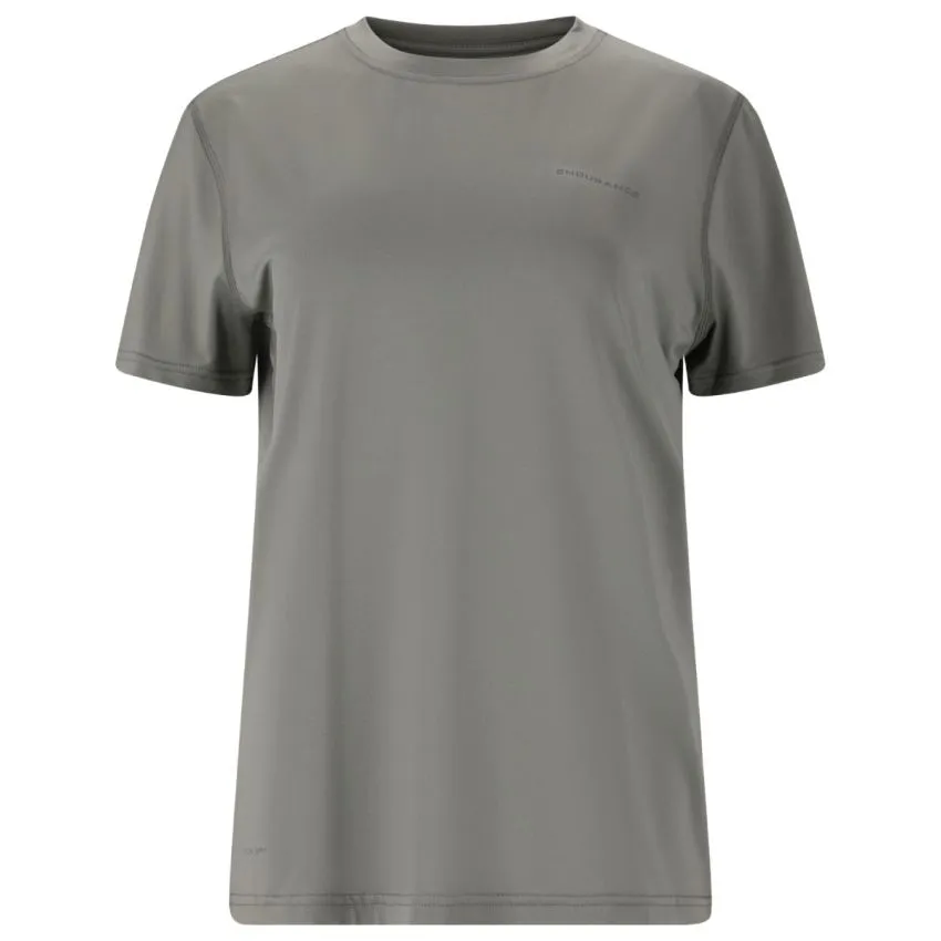 Endurance Mujer Camisetas Yonan Performance S/S Tee Gris 