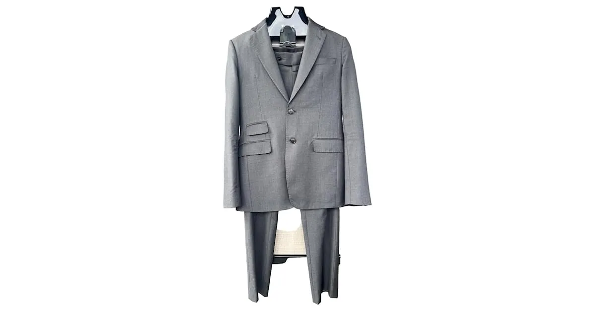 Ermenegildo Zegna Trajes Gris 