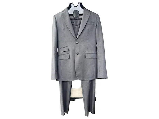 Ermenegildo Zegna Trajes Gris 